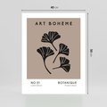 Plakat bez ramy 40x50 - Botaniczne wymysły - sztuka boho, plakat