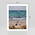 Plakat bez ramy 40x50 - Relaks na Plaży - wakacje, plaża