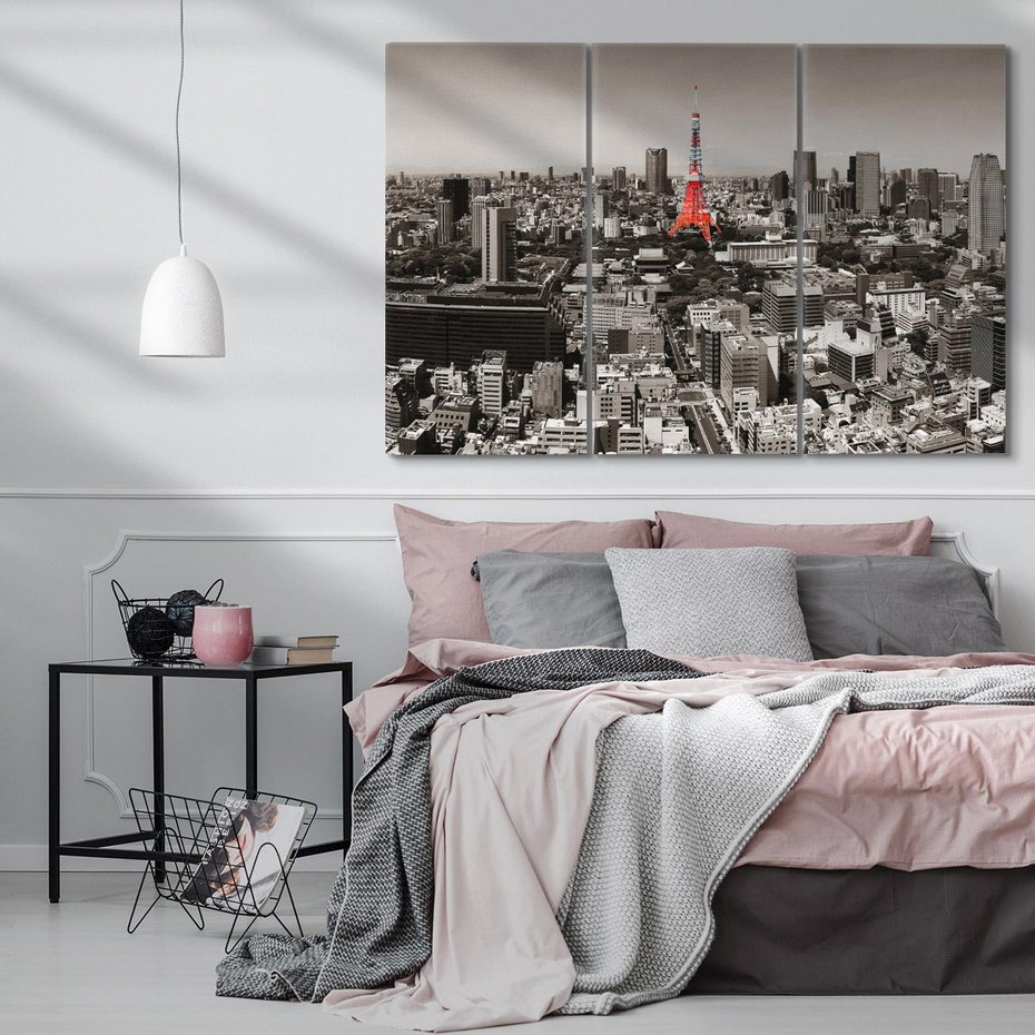 Obraz na płótnie 120x80 - Energia japońskiej stolicy - Tokio, Japonia