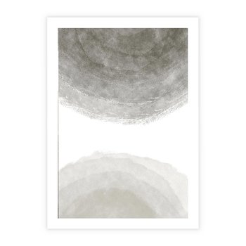 Plakat bez ramy 30x40 - Impresje Energii - rozmyte cienie, abstrakcja