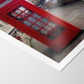 Plakat bez ramy 21x30 - Londyńska budka telefoniczna - budka, telefoniczna