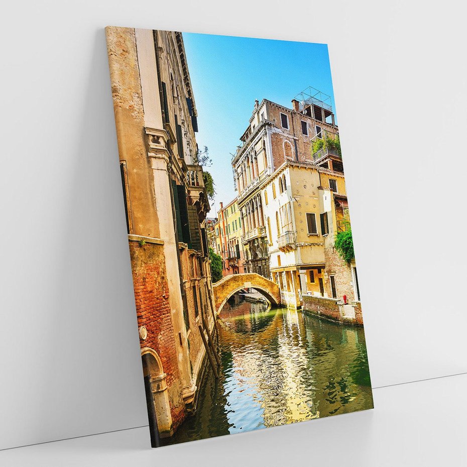 Obraz na płótnie 80x120 - Magia Kanałów Weneckich - Wenecja, kanały