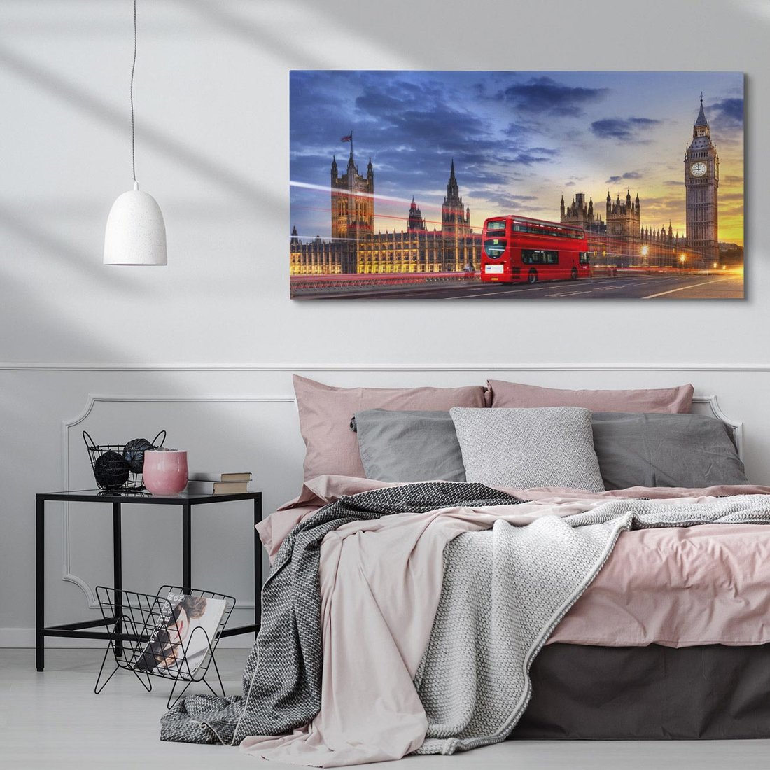 Obraz na płótnie 140x70 - Big Ben - ikona Londynu - Londyn, Big Ben