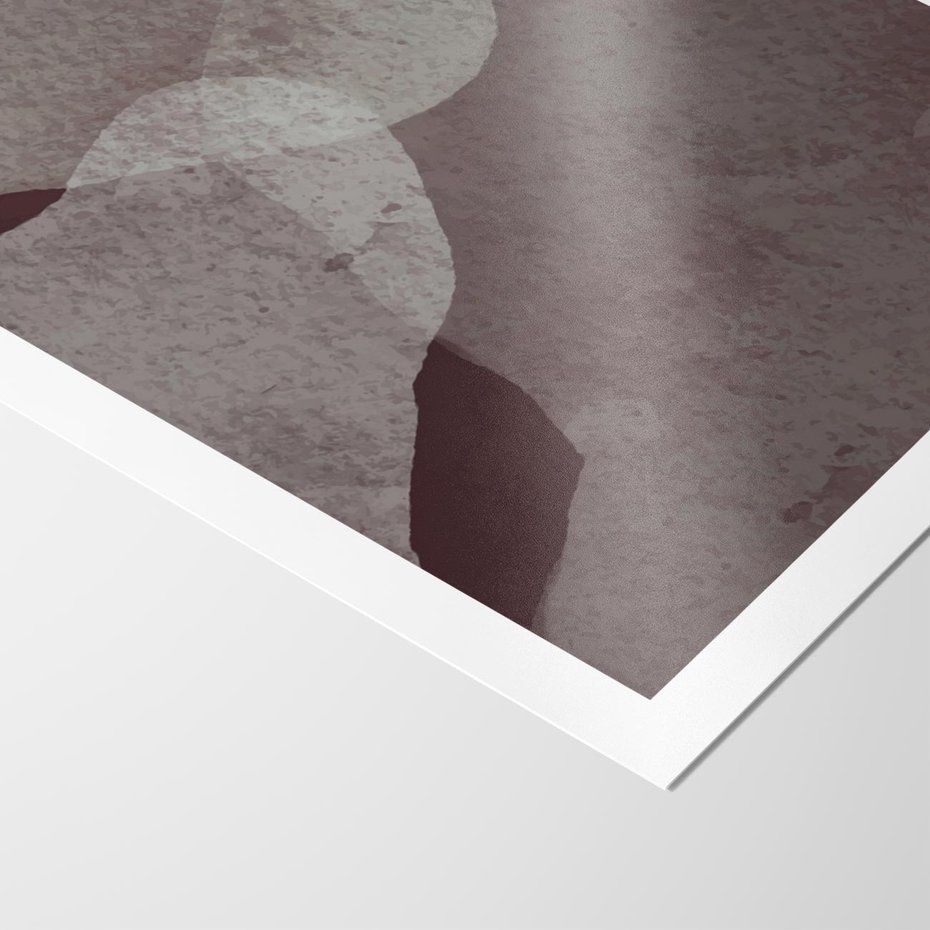 Plakat bez ramy 21x30 - Obce Odcienie - mroczny plakat, nowoczesne wnętrza