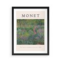 Plakat w ramie 50x70 - Reprodukcja Moneta - Monet, reprodukcja - rama czarna