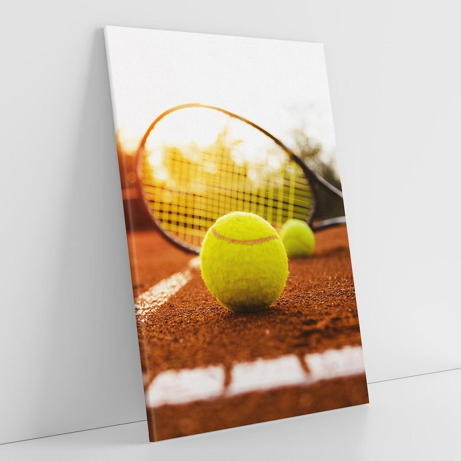 Obraz na płótnie 70x100 - Moc sportowej rywalizacji - tenis, kort