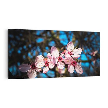 Obraz na płótnie 120x60 - Kwiatowe piękno w pełnym rozkwicie - kwiat, kwiaty