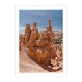 Plakat bez ramy 50x70 - Spektakularne Formacje Naturalne - kanion, pustynia