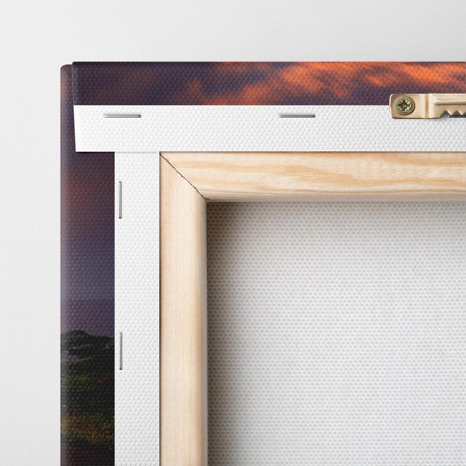 Obraz na płótnie 70x50 - Latarnia morska: Nocne niebo nad morzem - latarnia, morska