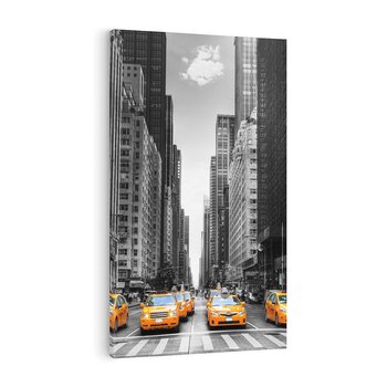 Obraz na płótnie 50x70 - Wibracje Nowego Jorku - miasto, Nowy Jork