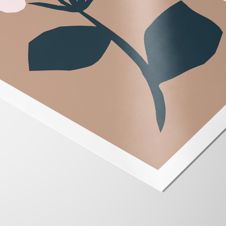 Plakat bez ramy 40x50 - Rozbijające Granice - abstrakcyjny obraz, plakat