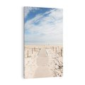 Obraz na płótnie 80x120 - Ścieżka na plaży - plaża, ścieżka
