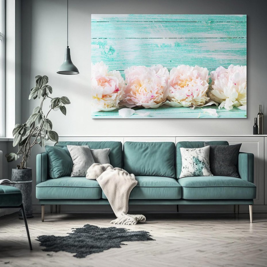 Obraz na płótnie 120x80 - urok i piękno - kwiaty, kwiat