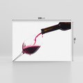 Obraz na płótnie 100x70 - Radość w smaku wina - wino