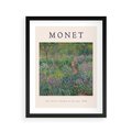 Plakat w ramie 40x50 - Reprodukcja Moneta - Monet, reprodukcja - rama czarna