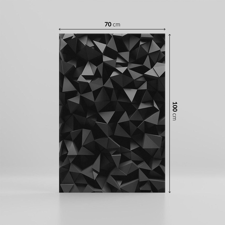 Obraz na płótnie 70x100 - Abstrakcyjne 3D układy - 3D, abstrakcja