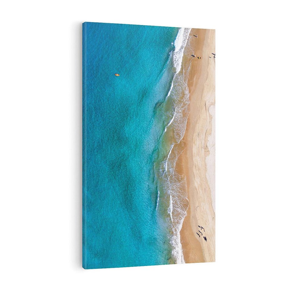 Obraz na płótnie 80x120 - Spokój nad morzem - morze, plaża