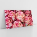 Obraz na płótnie 140x70 - Różany urok - kwiaty, róże