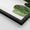 Zestaw obrazy w ramie 50x70 galeria - Kaktusy, minimalizm, boho, nowoczesny - rama czarna