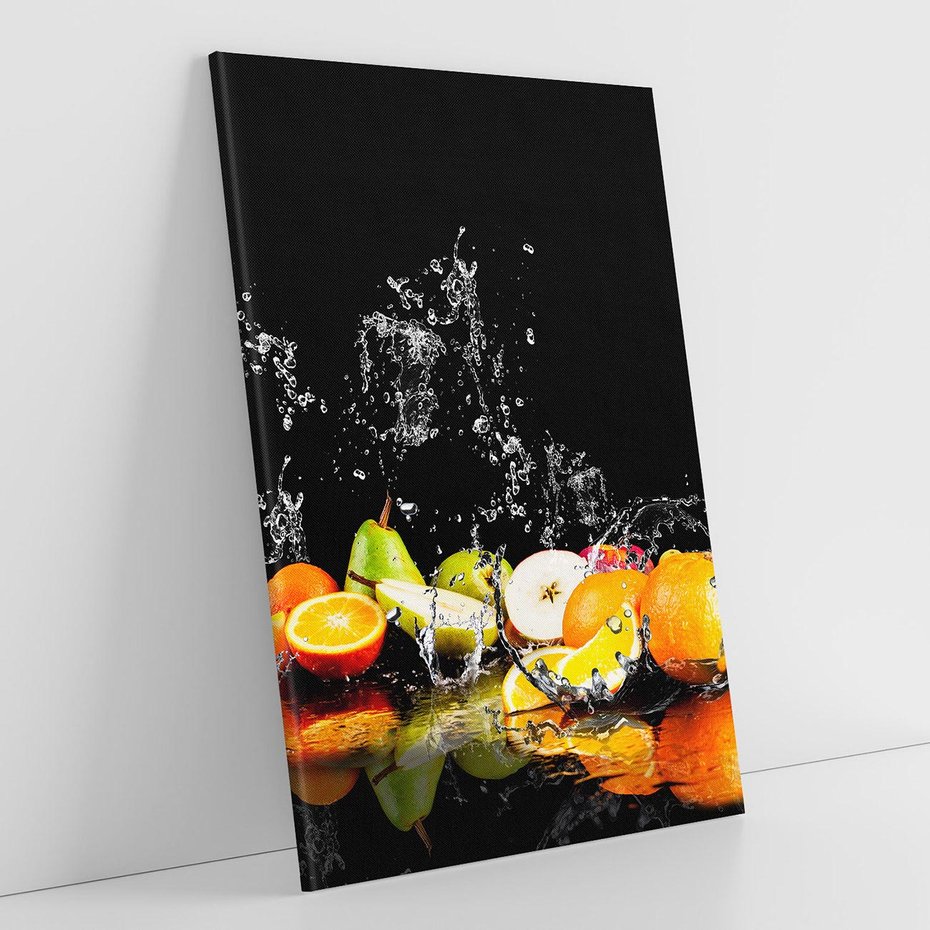 Obraz na płótnie 80x120 - Owoce w Restauracji - owoce, kuchnia