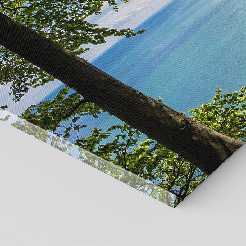 Obraz na płótnie 100x50 - Morze: siła skał na brzegu" - morze, skały