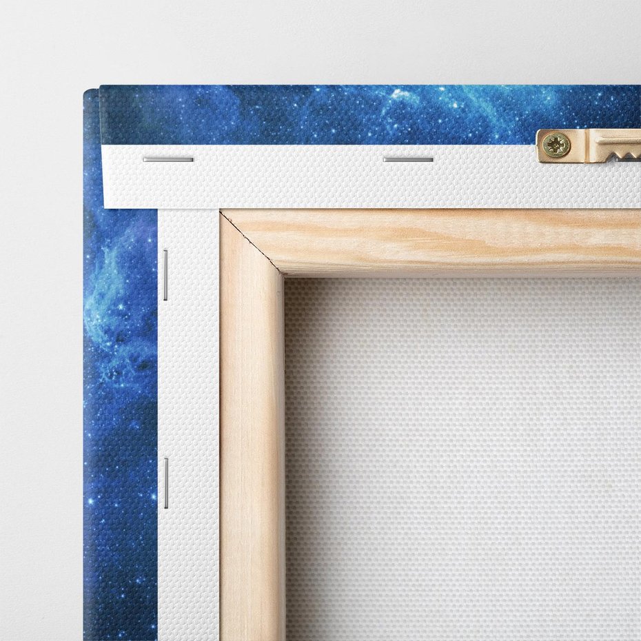 Obraz na płótnie 80x120 - Kosmiczne Horyzonty - Ziemia, kosmos