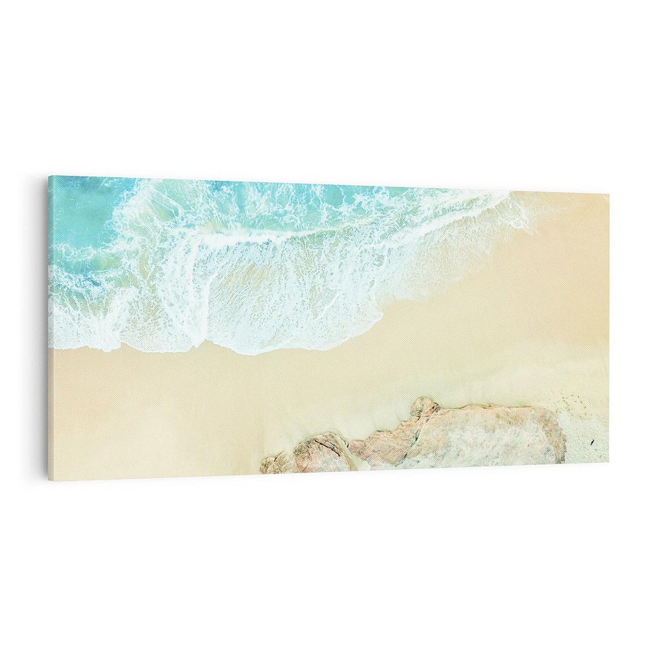 Obraz na płótnie 120x60 - Turkusowe Skrzydła - morze, plaża