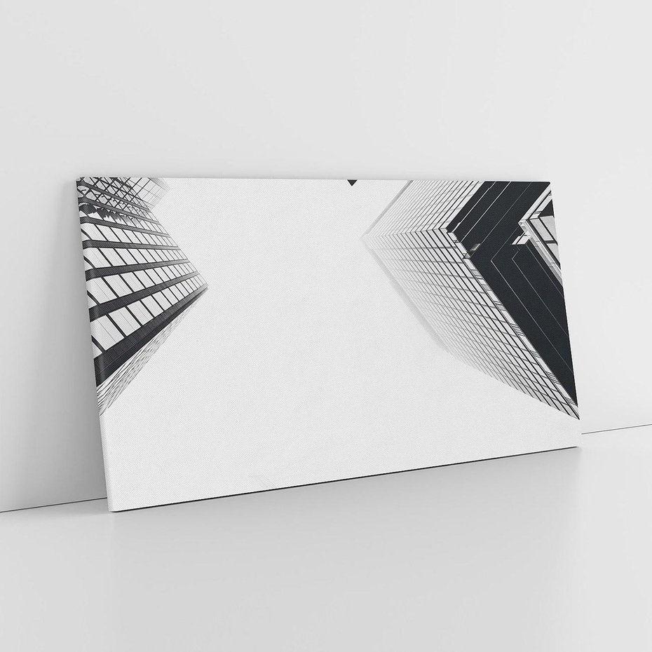 Obraz na płótnie 140x70 - Nowoczesna Dynamika - perspektywa, wieżowce