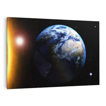Obraz na płótnie 120x80 - Piękno Ziemi - kosmos, ziemia