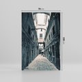 Obraz na płótnie 70x100 - Odkryj tajemnice miasta - uliczka, perspektywa