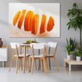 Obraz na płótnie 120x80 - Pomarańcza Owocowe Ogniwo Zdrowia - pomarańcza, owoc