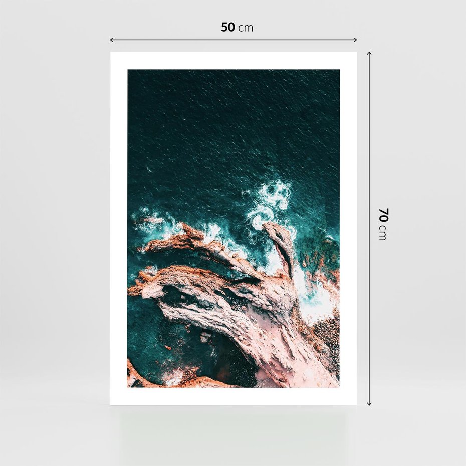 Plakat bez ramy 50x70 - Morze w Perspektywie - morze, ocean