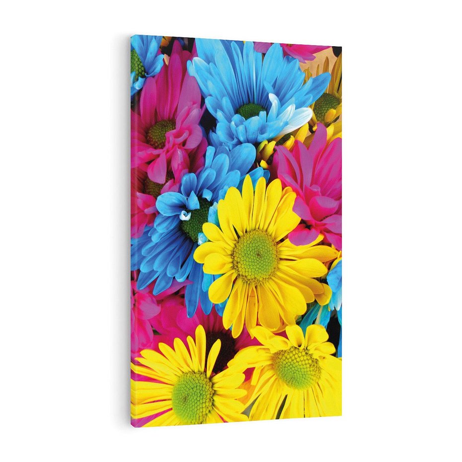 Obraz na płótnie 50x70 - Kwiatowy Świat - kwiat, kwiaty