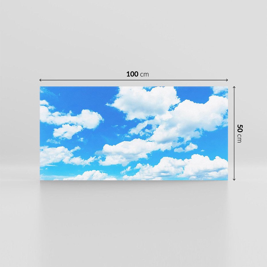 Obraz na płótnie 100x50 - Niebo pełne chmur - niebo, chmury