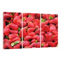 Obraz na płótnie 120x80 - Truskawki Czerwone Kropki Uczuć - truskawki, owoce