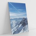 Obraz na płótnie 80x120 - Mroźne góry zima w pełnym rozkwicie - góry, zima