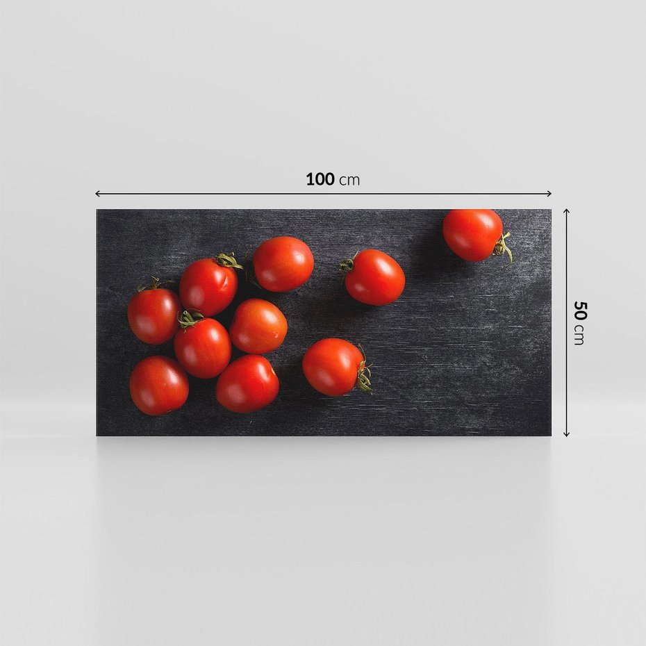 Obraz na płótnie 100x50 - Świeżość Smaku - pomidory, kuchnia