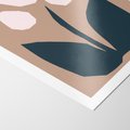 Plakat bez ramy 21x30 - Refleksje Boho Przyrody - abstrakcyjny obraz, plakat