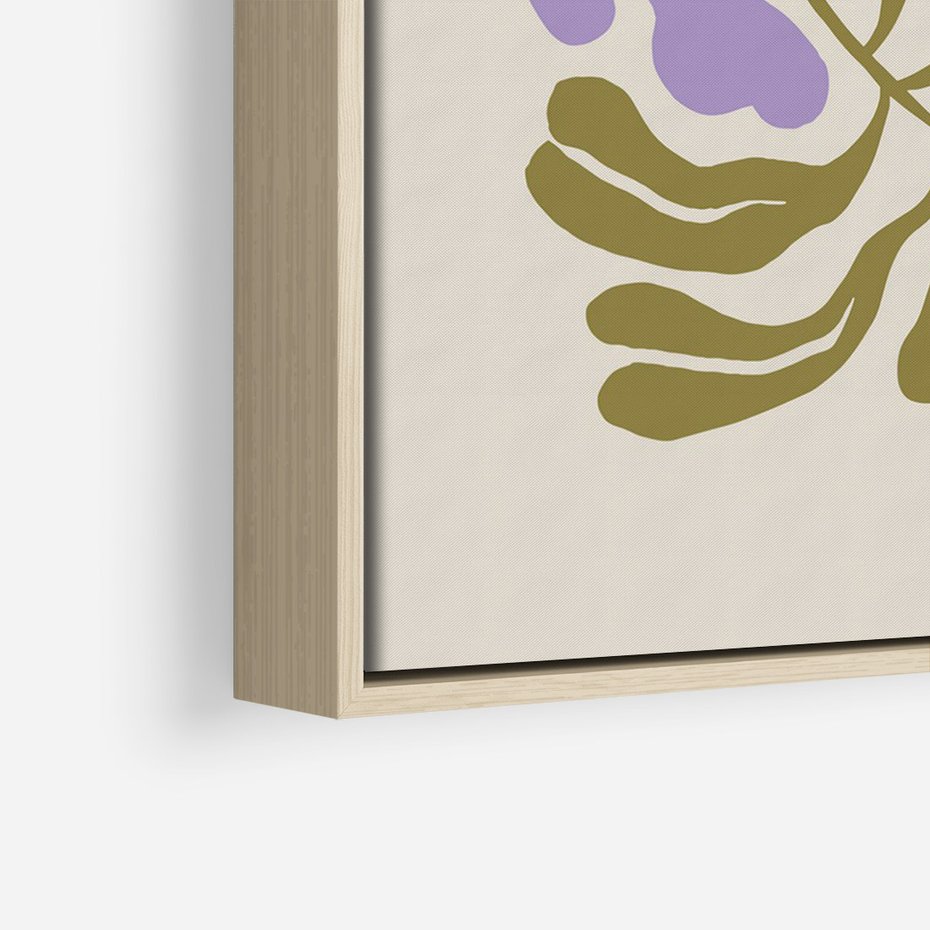 Obraz w ramie 70x100 - Bezgraniczne Impresje - kwiaty, abstrakcja - rama drewno