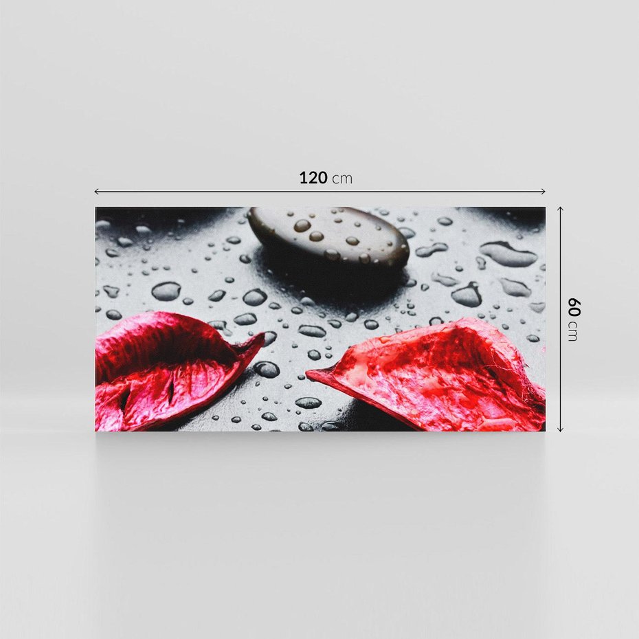 Obraz na płótnie 120x60 - Spa wśród Natury - spa, kamienie