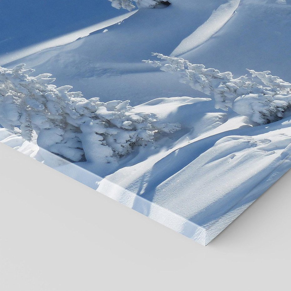 Obraz na płótnie 120x80 - Magia zimowego krajobrazu - śnieg, zima