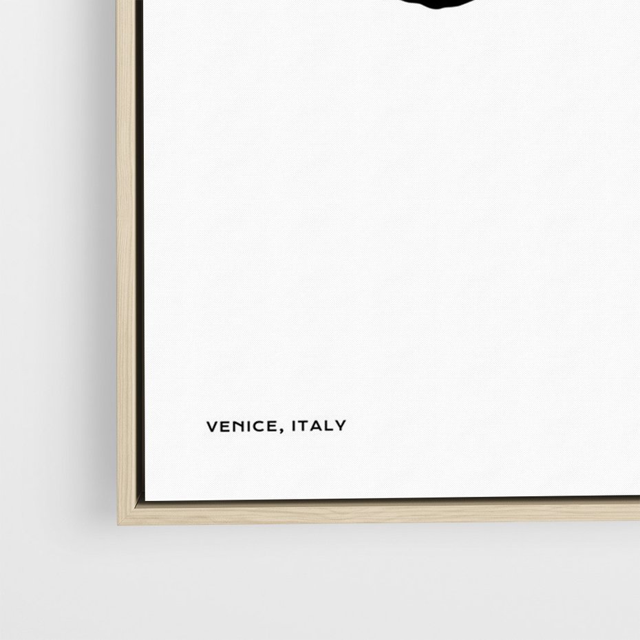 Obraz w ramie 50x70 - Rozbijające Granice Boho - boho sztuka, twarze - rama drewno