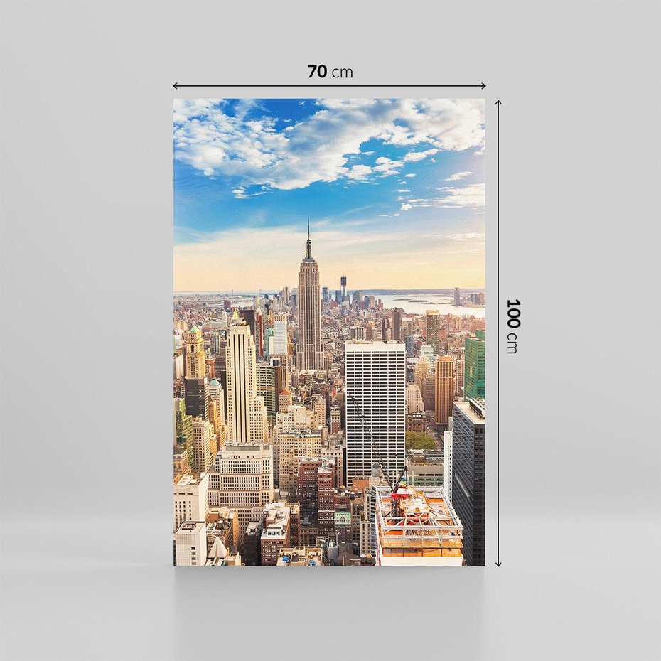 Obraz na płótnie 70x100 - Pulsujące Serce Nowego Jorku - Manhattan, Nowy Jork