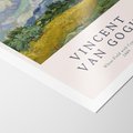 Plakat bez ramy 30x40 - Pole z Cyprysami - reprodukcja obrazu, van gogh