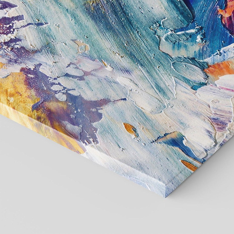 Obraz na płótnie 120x80 - Rytmy ukrytych pragnień - chaos i abstrakcja, plamy koloru