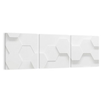 Obraz na płótnie 90x30 - Przestrzenne Zabawy - geometryczne, 3D