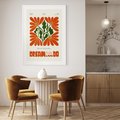 Plakat bez ramy 30x40 - Księga Abstrakcji - sztuka nowoczesna, kolorowe kwiaty