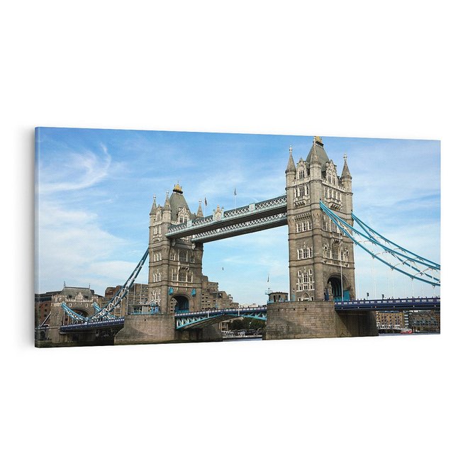 Obraz na płótnie 100x50 - Tower Bridge London UK - Tower Brigde, London