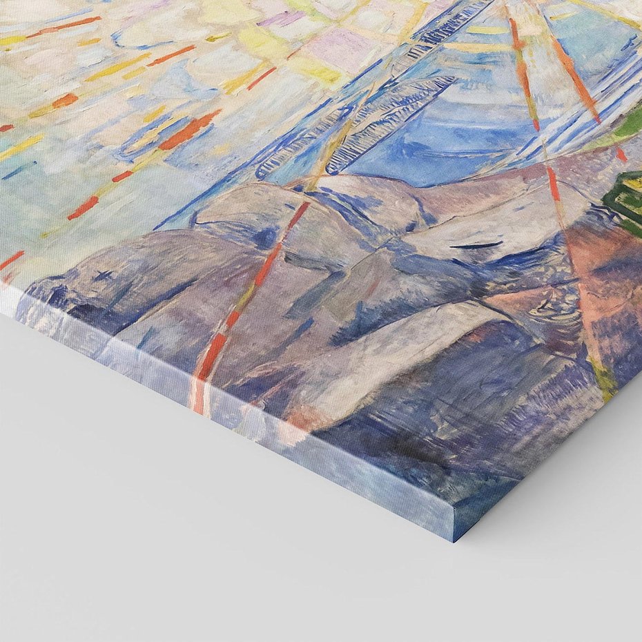 Obraz na płótnie 120x80 - "Solenintro" (1912-1913) Edvard Munch - Reprodukcja - reprodukcja, obraz na płótnie