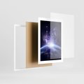 Plakat w ramie 30x40 - Podróż w kosmiczną przestrzeń - kosmos, ziemia - rama biała